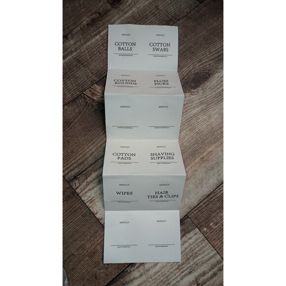 New! 4 PC Clear Plastic Bathroom Organizer Set - Picture 7 of 9